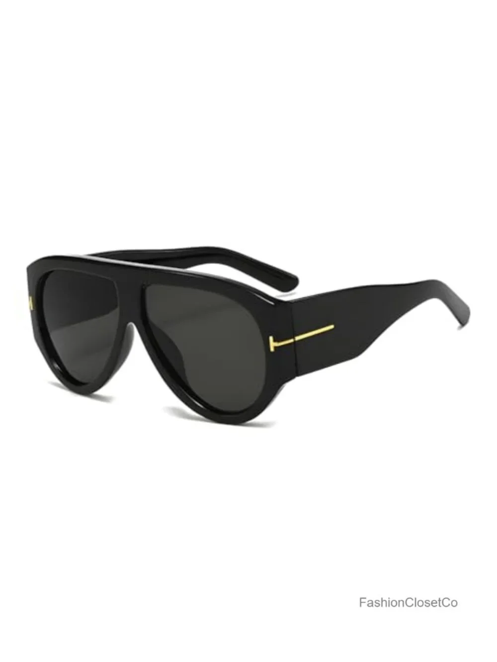 3 Pack Oversized Aviator Sunglasses UV400 Plastic Frame